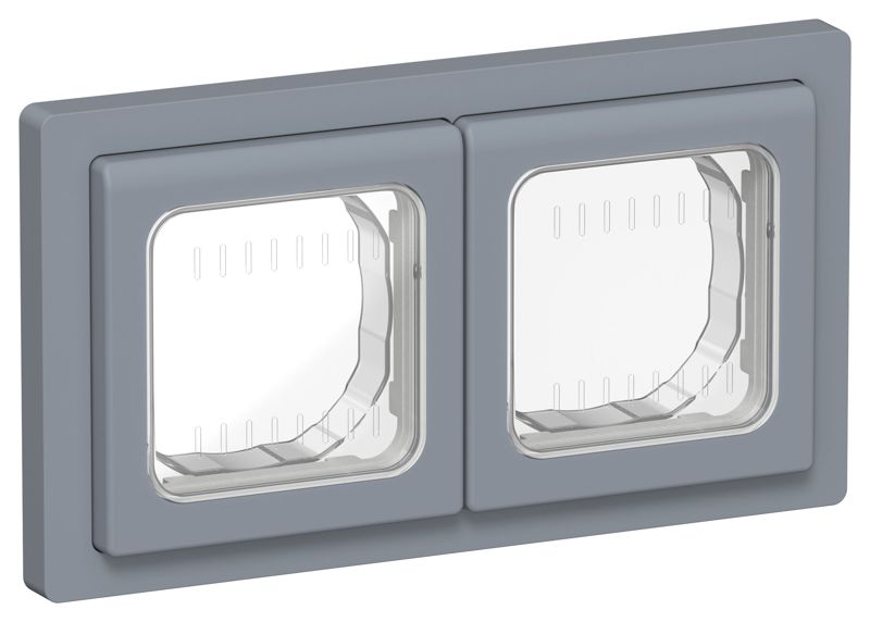 рамка 2-м сп flite рпро-2-55-флм ip55 маренго iek fi-m20-32-55-k35 от BTSprom.by