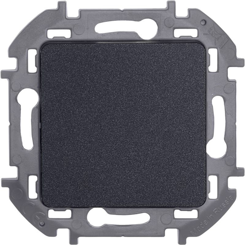  Выключатель 1-кл. Inspiria 10А IP20 250В 10AX механизм антрацит IEK 673603 фото в каталоге от BTSprom.by