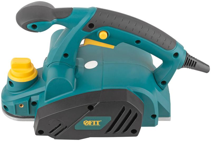  Рубанок 900Вт 16000об/мин 82мм 0-3.0мм; паз 0-16мм; прав. выброс; опора алюм. FIT 80498 фото в каталоге от BTSprom.by