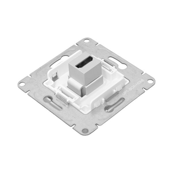  Розетка СП Эпика HDMI механизм алюм. EKF UP1-SOA-HDMI фото в каталоге от BTSprom.by