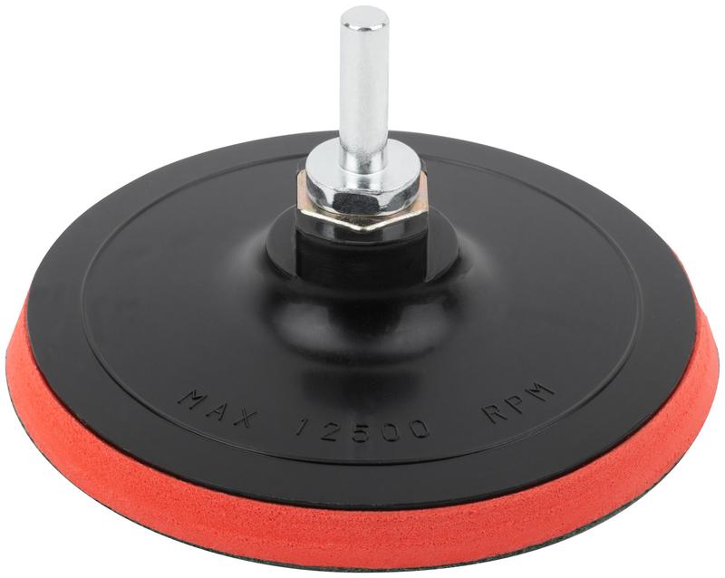  Диск полировальный тканевый гайка М14+переходник для дрели 125х10мм FIT 39613 фото в каталоге от BTSprom.by