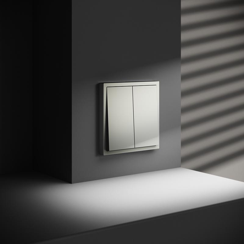  Выключатель 2-кл. СП S70 10А механизм сталь Voltum VLS020105 фото в каталоге от BTSprom.by