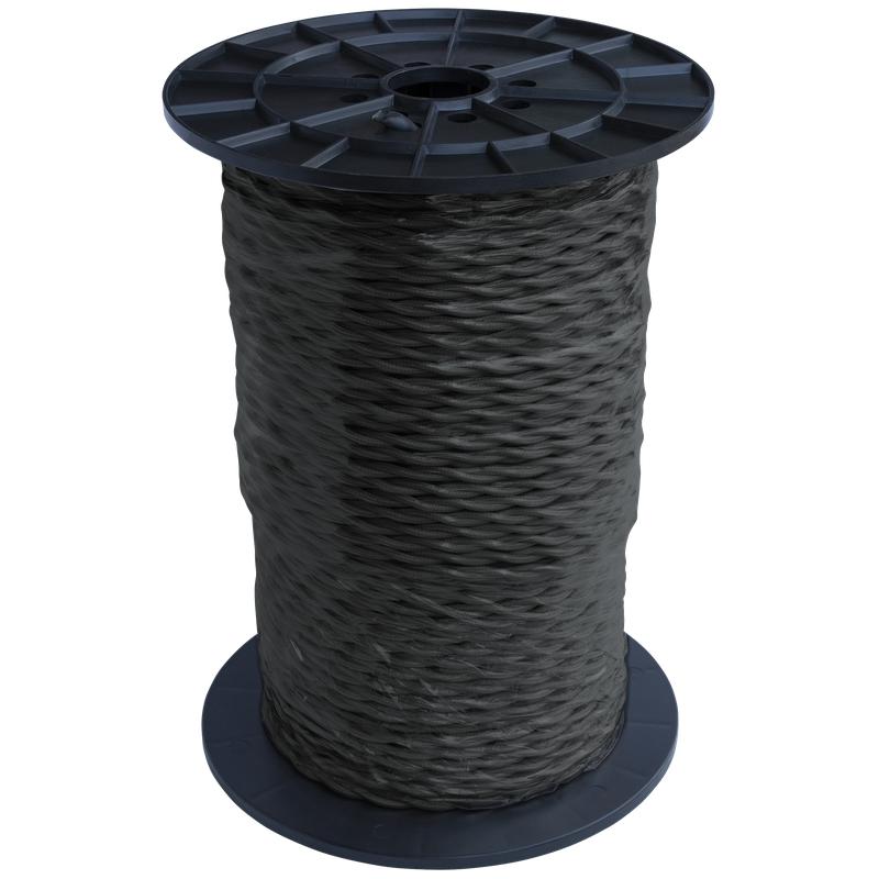 провод ретро 2х2.5 черн. (уп.200м) retroelectro 2254771 от BTSprom.by