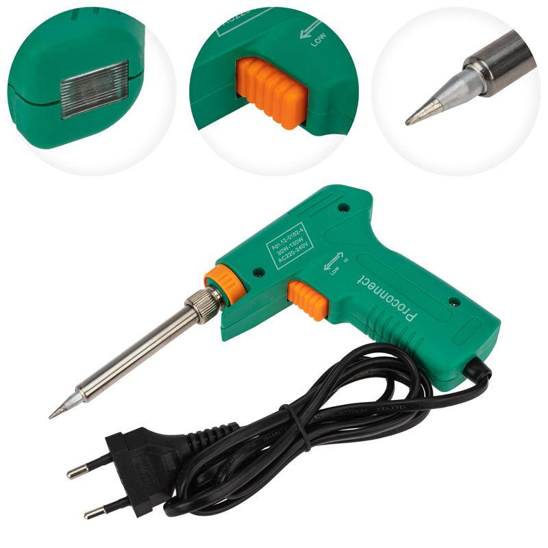  Паяльник импульсный (HY-50R) 220В/30-130Вт PROCONNECT 12-0162-4 фото в каталоге от BTSprom.by