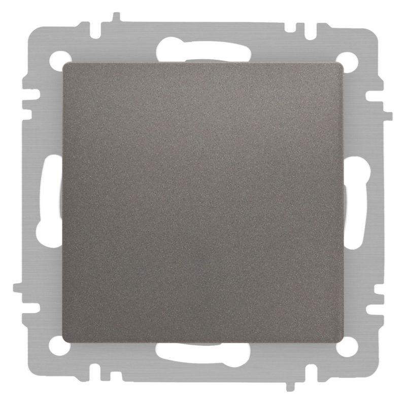 кнопка accent 6-109-09 10а-250в ip20 су титан intro б0063621 от BTSprom.by