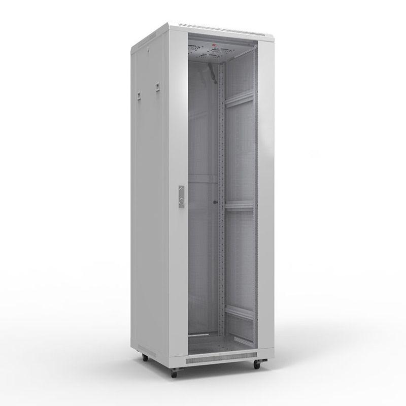 шкаф напольный standart 19дюйм 22u 600х800мм передн. и задн. дверь перфорир. ral 7035 rexant 04-2340 от BTSprom.by