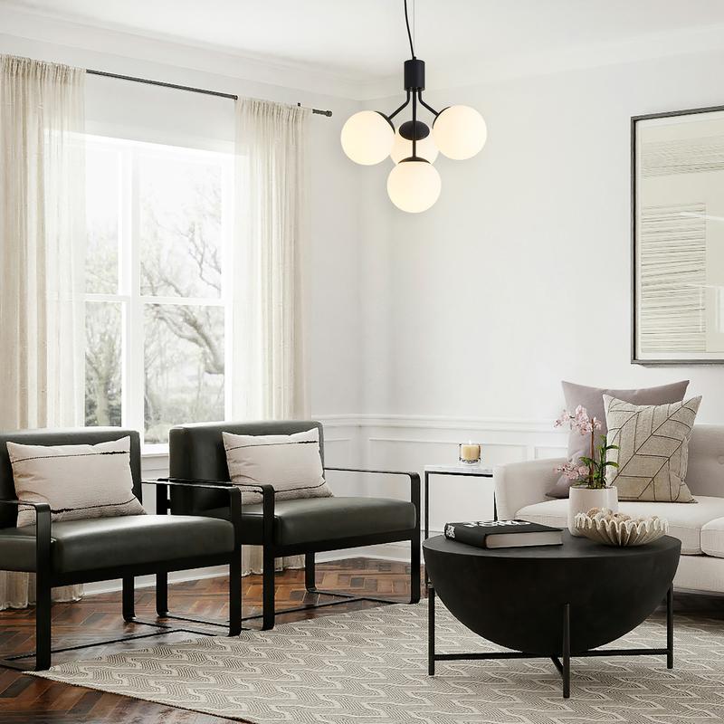  Светильник Kokett 60Вт E27х4 IP20 подвесной Freya FR5500PL-04B фото в каталоге от BTSprom.by