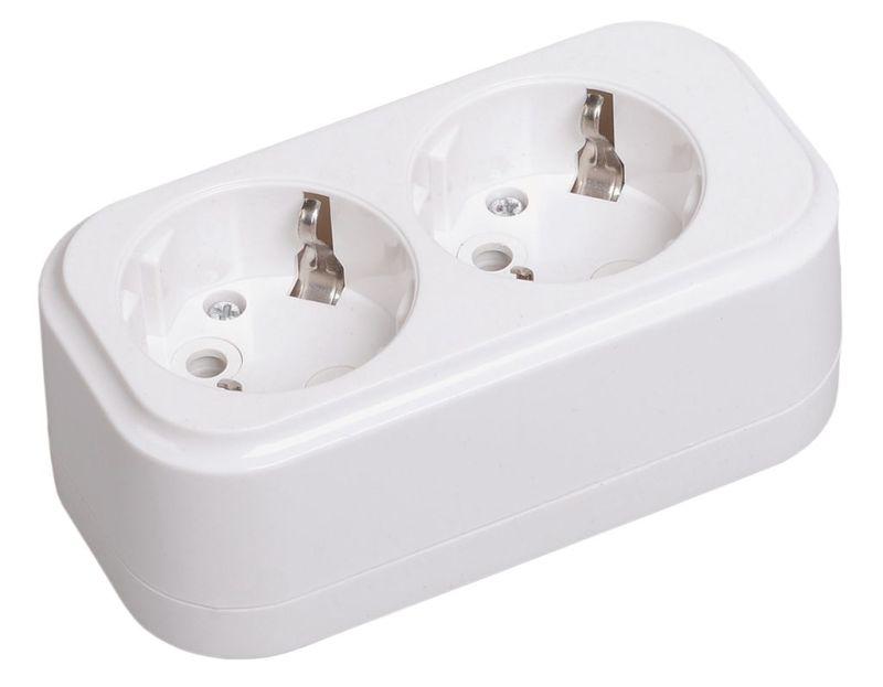 колодка удлинителя 2-м 16а classic к02 2p+pe 250в iek kyp11-16-02-00-z от BTSprom.by