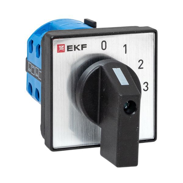 переключатель кулачковый пк-1-101 1п 10а "0-1-2-3" ekf pk-1-101-10 от BTSprom.by