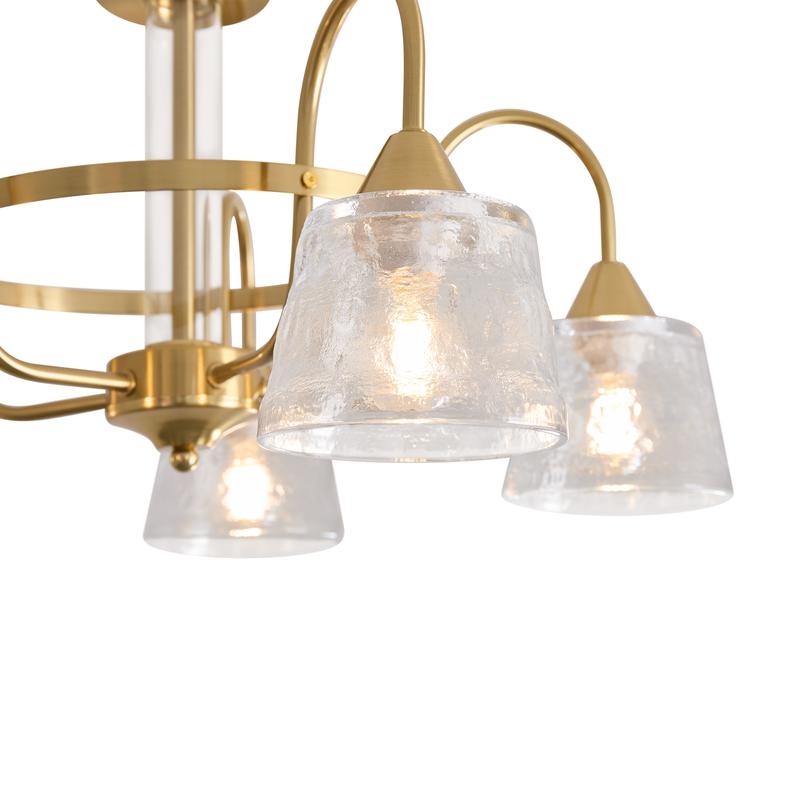  Светильник Caramel 5х60Вт E27 IP20 подвесной Freya FR5522PL-05BS1 фото в каталоге от BTSprom.by