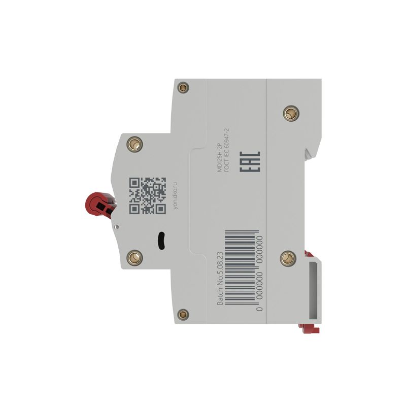  Выключатель автоматический модульный max типа MD125H 10кА 2п C 100А YON MD125H-2PC100 фото в каталоге от BTSprom.by