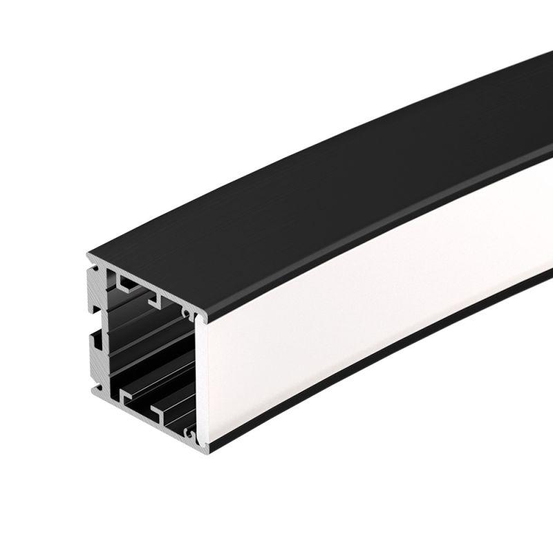 профиль sl-arc-3535-d1500-n90 black (1180мм дуга 1 из 4) алюм. arlight 026596 от BTSprom.by