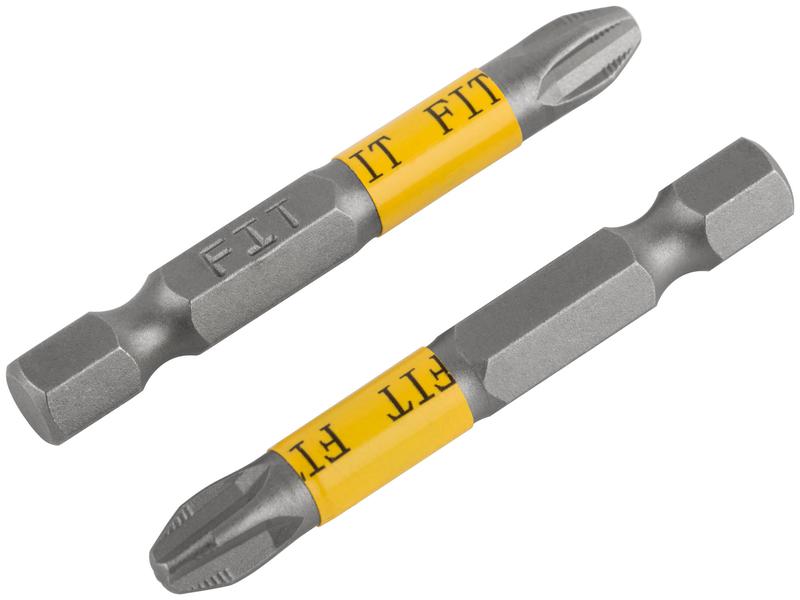  Набор бит кованые сталь S2 односторонние 50мм PH3 профи блистер (уп.2шт) FIT 57506 фото в каталоге от BTSprom.by
