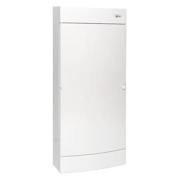 щит распределительный навесной unix 4х12мод. ip41 бел. дверь proxima ekf ux-4x12-nw от BTSprom.by