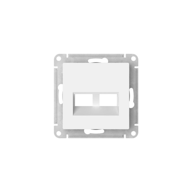  Накладка двойная AtlasDesign для информационных функций типа Keystone лотос SE ATN001390 фото в каталоге от BTSprom.by