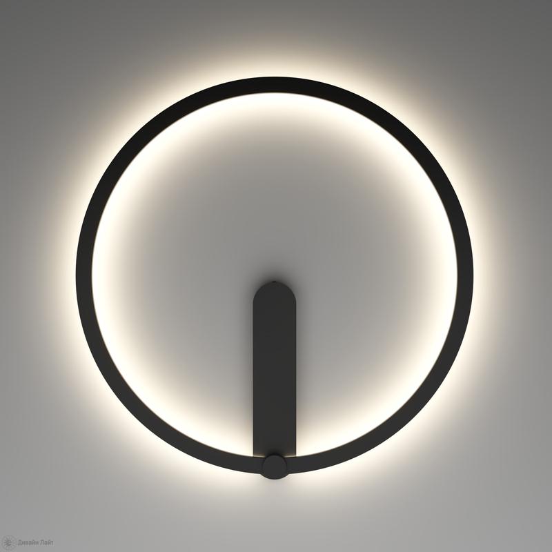  Бра ROUND 24Вт 3000/4000/6500К IP20 со светодиодом алюм. черн. DENKIRS 772625 фото в каталоге от BTSprom.by