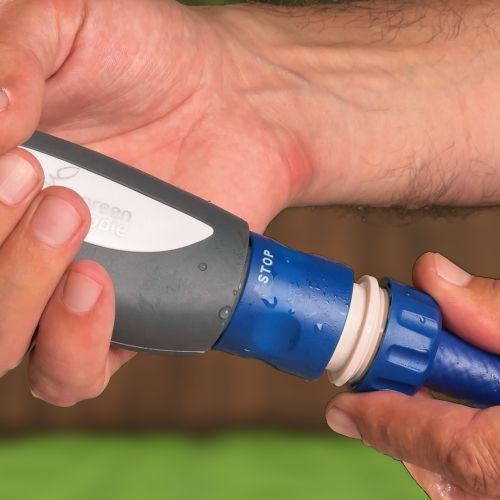  Пистолет-распылитель пластик 8 реж. (12/48/576) Green Apple Б0017766 фото в каталоге от BTSprom.by