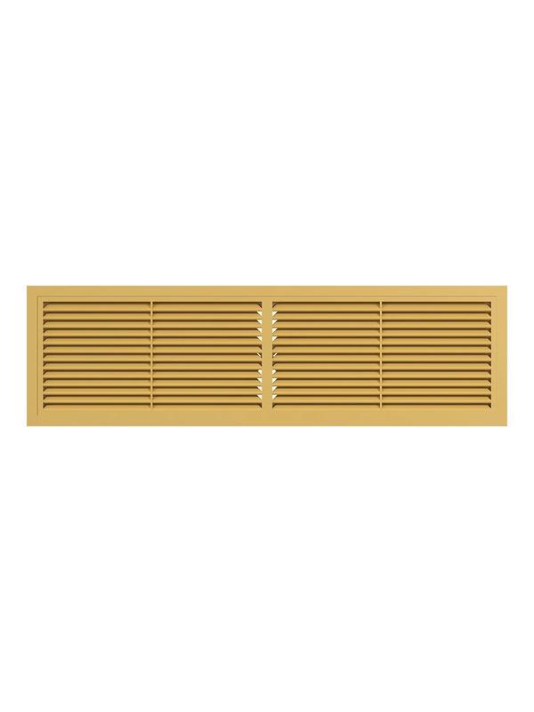 решетка вентиляционная рп фланец 432х117 переточная 455х133 пластик beige era 4513рп беж от BTSprom.by