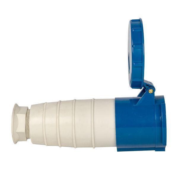  Розетка кабельная 63А 220В (233) 2P+РЕ IP67 EKF ps-233-63-220 фото в каталоге от BTSprom.by