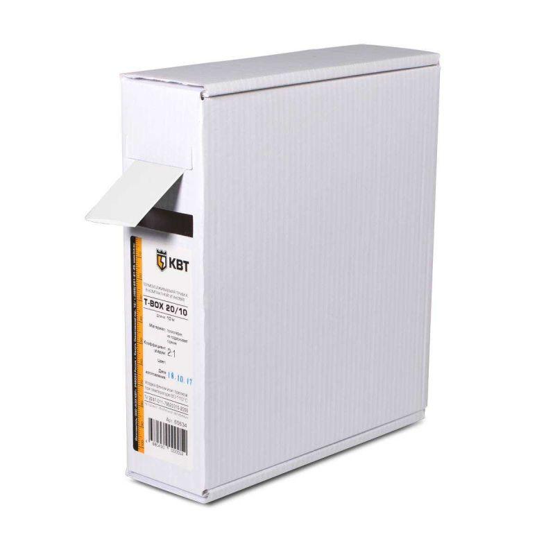 трубка термоусадочная в евро боксе t-box 16/8 бел. (уп.10м) квт 65628 от BTSprom.by