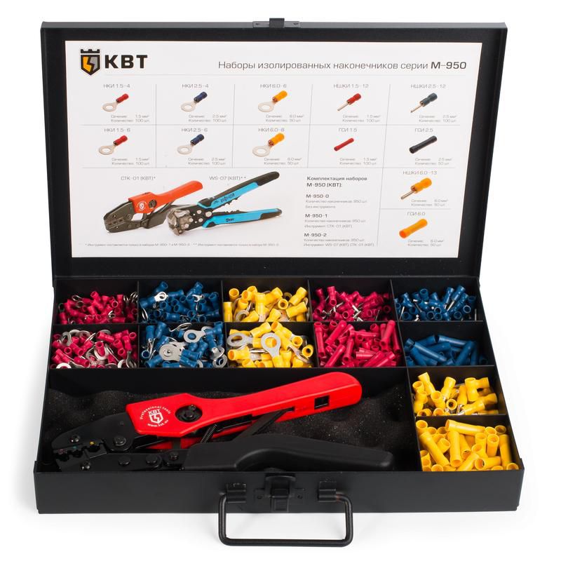 набор изолированных наконечников м-950-1 квт 75488 от BTSprom.by