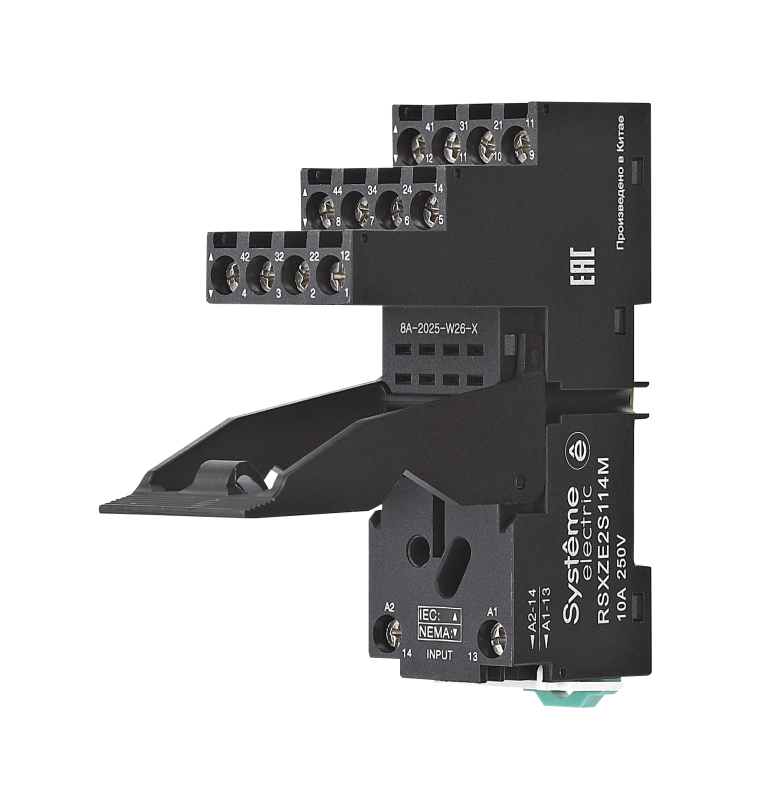 розетка для реле 10а 4перекл. separate se rsxze2s114m от BTSprom.by