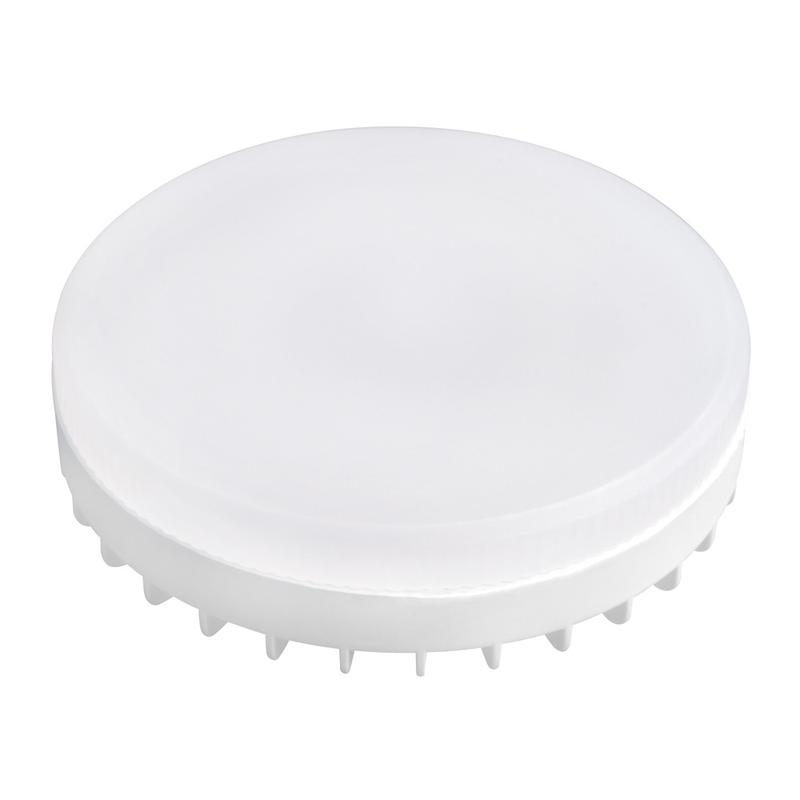 лампа светодиодная pled-dim 8вт таблетка 5000к холод. бел. gx53 640лм 230в/50гц диммир. jazzway 5011281 от BTSprom.by