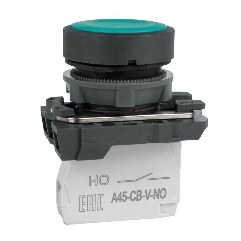 кнопка optisignal d22 c5-p-310 зел. пластик 1но xb5aa31 кэаз 332181 от BTSprom.by