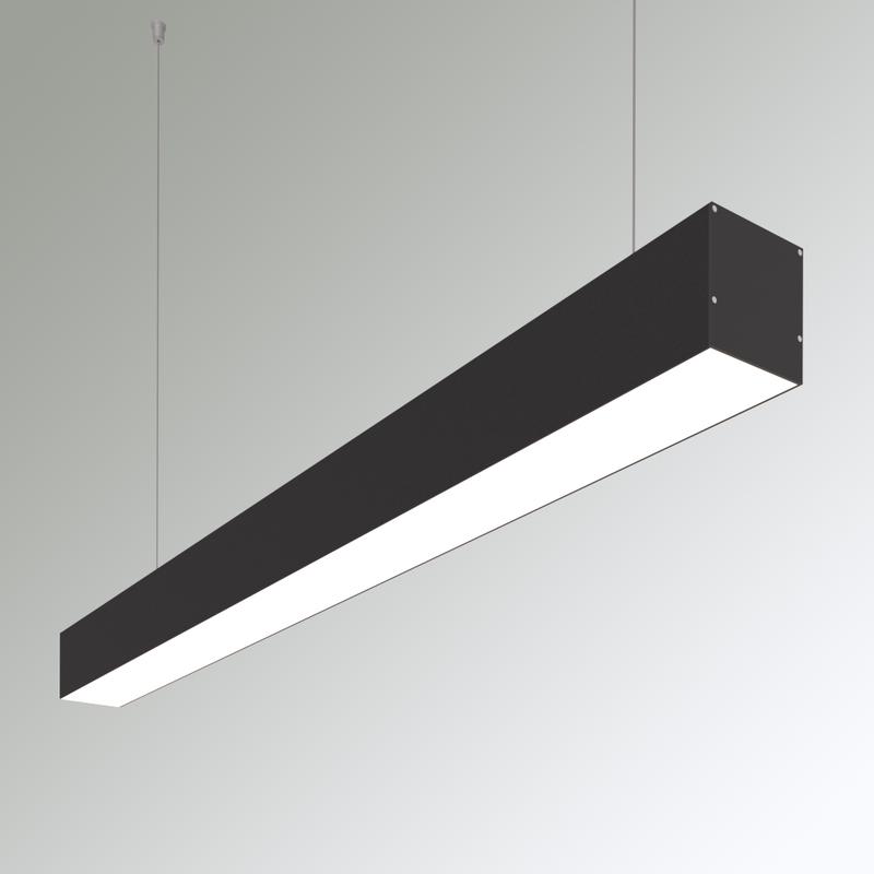 светильник светодиодный rve-pls6070-1210-p 63вт 4000к 1210х60х70мм линейный подвесной ral9006 муар сер. rvelektro rve00018626 от BTSprom.by