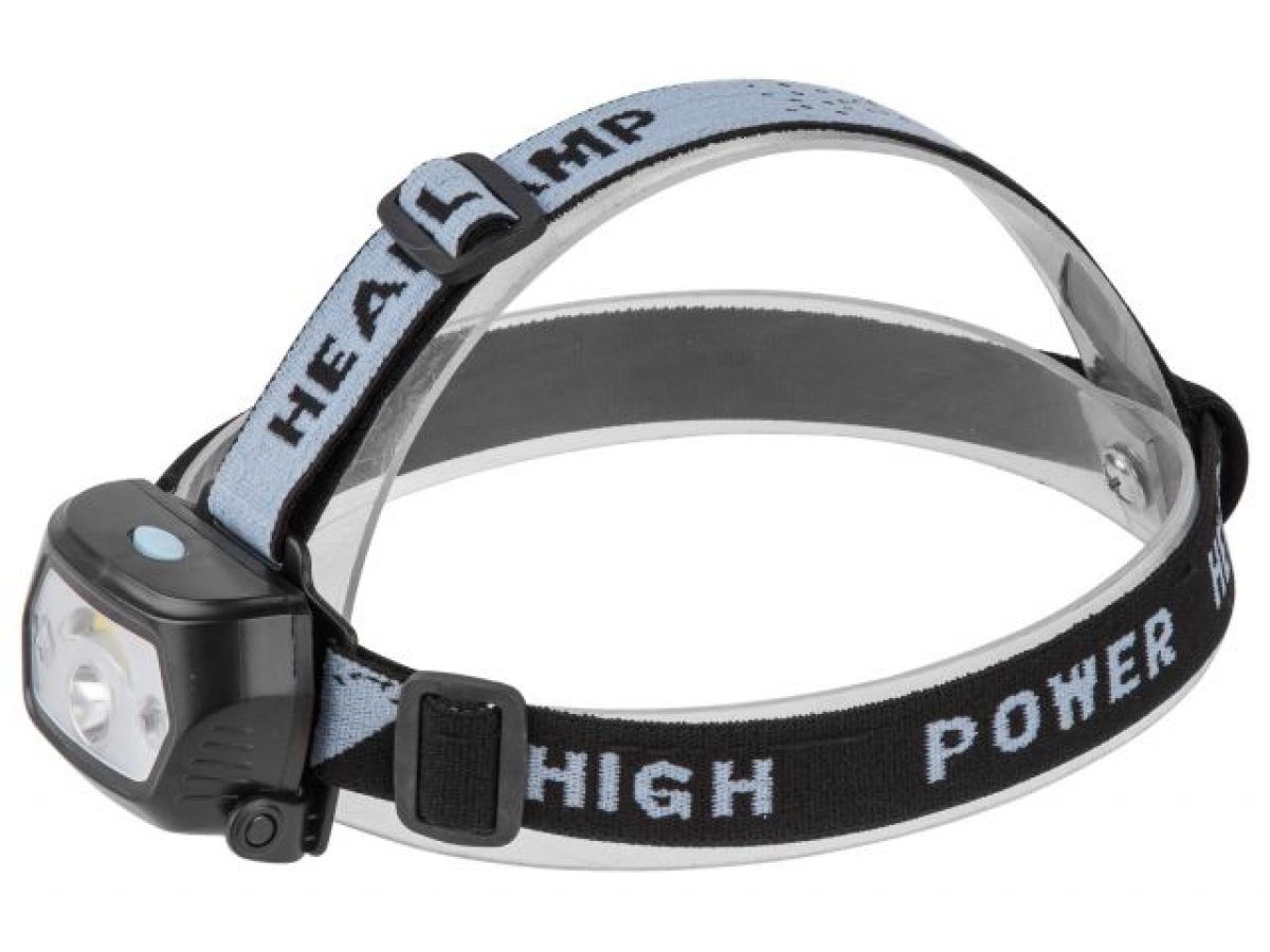  Фонарь налобный светодиодный аккум. 1Вт+1Вт ЮПИТЕР (ИК-сенсор, USB A - micro-USB кабель в комплекте) JP1029 фото в каталоге от BTSprom.by