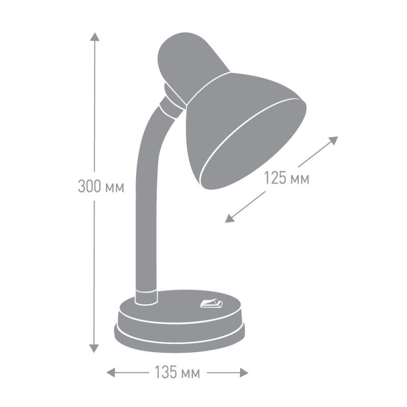 Светильник KD-301 настол. база 230В 60Вт ЛОН E27 син. Camelion 5752 фото в каталоге от BTSprom.by  Светильник KD-301 настол. база 230В 60Вт ЛОН E27 син. Camelion 5752 фото в каталоге от BTSprom.by