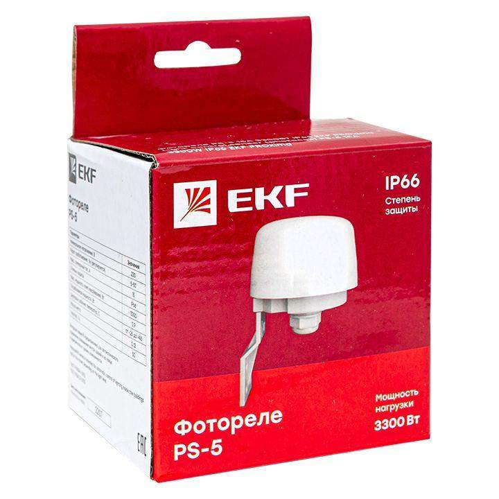  Фотореле PS-5 15А 3300Вт IP66 PROxima EKF fr-ps-5-15 фото в каталоге от BTSprom.by