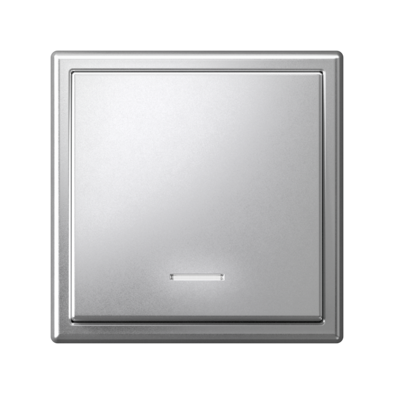  Выключатель 1-кл. ArtGallery 10AX с подсветкой быстрозажим. клем. механизм алюм. SE GAL000313S фото в каталоге от BTSprom.by