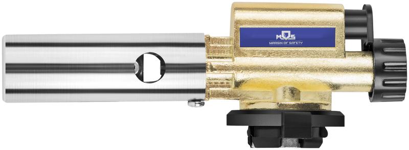 горелка газовая на цанговый баллон мет. корпус с пьезоподжигом керамич. изолятор сопло 22мм mos 67661м от BTSprom.by