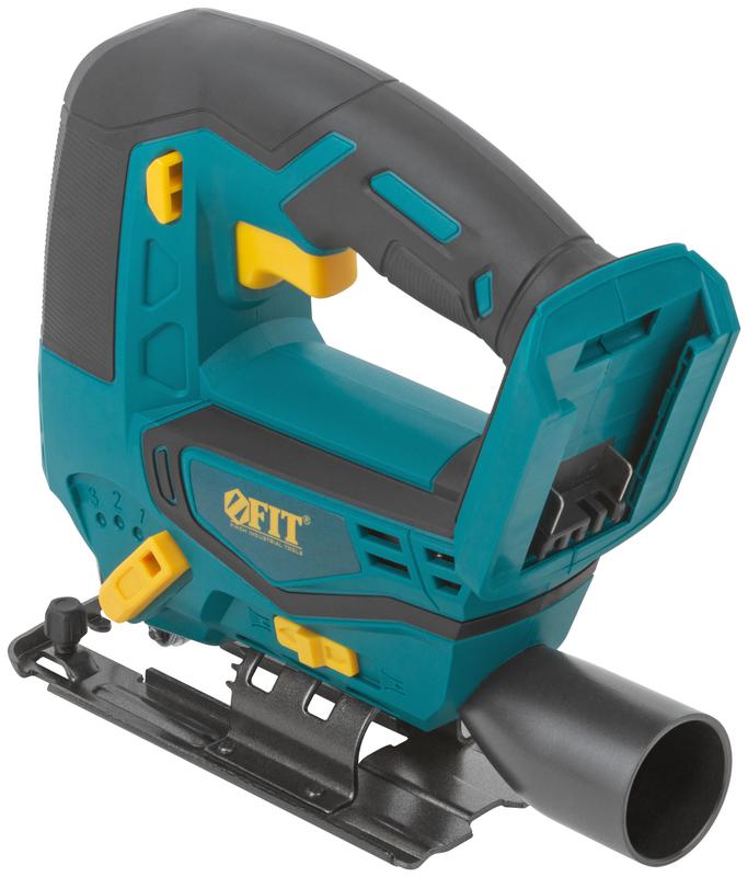  Лобзик аккумуляторный 20В 0-2500ход/мин 80мм БзП маятник без АКБ FIT 79916 фото в каталоге от BTSprom.by