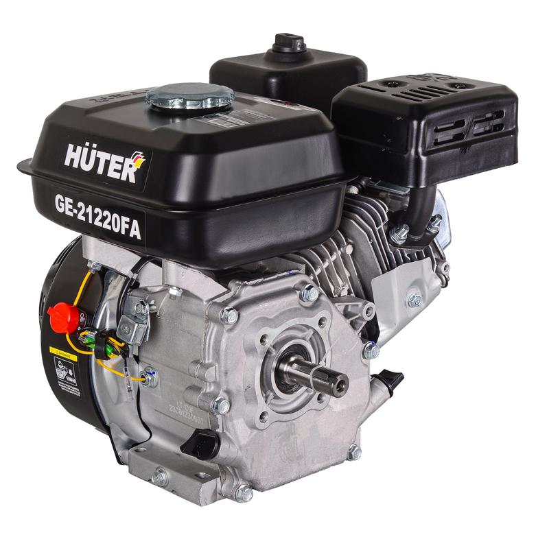 двигатель бензиновый ge-21220fа huter 70/15/3 от BTSprom.by