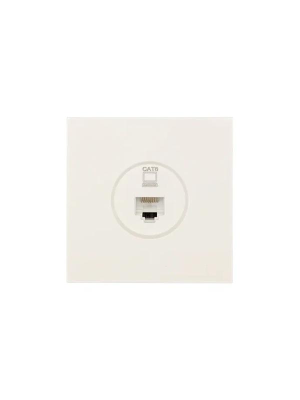 розетка компьютерная 1-мест. сп zima ip20 слон. кость lezard 704-9088-140 от BTSprom.by