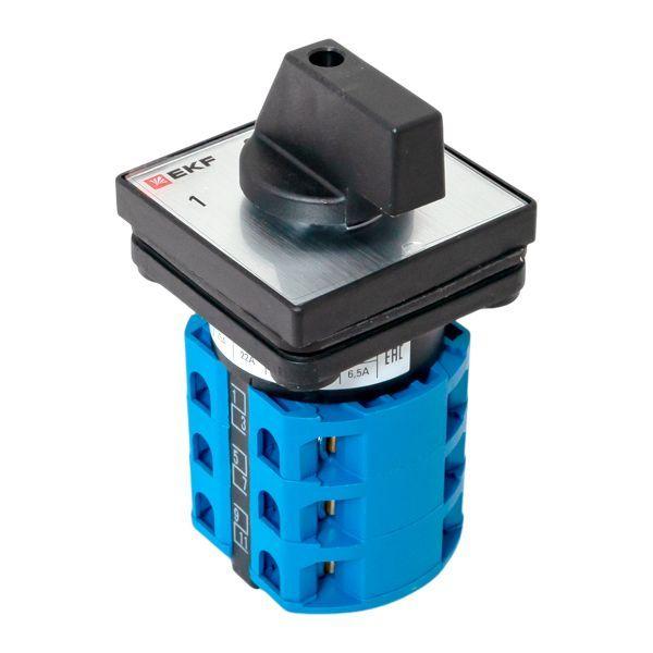  Переключатель кулачковый ПК-1-43 3п 25А "1-0-2" IP65 EKF pk-1-43-25-65 фото в каталоге от BTSprom.by