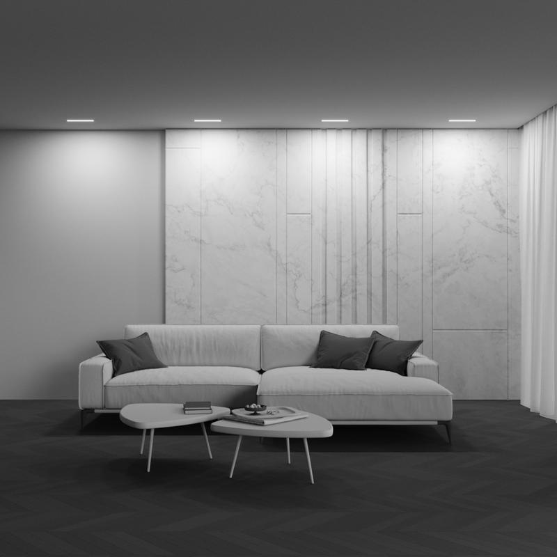  Светильник Basis 20Вт 3000К-6000К 112град. встраив. Maytoni DL066-20W3-6K-B фото в каталоге от BTSprom.by