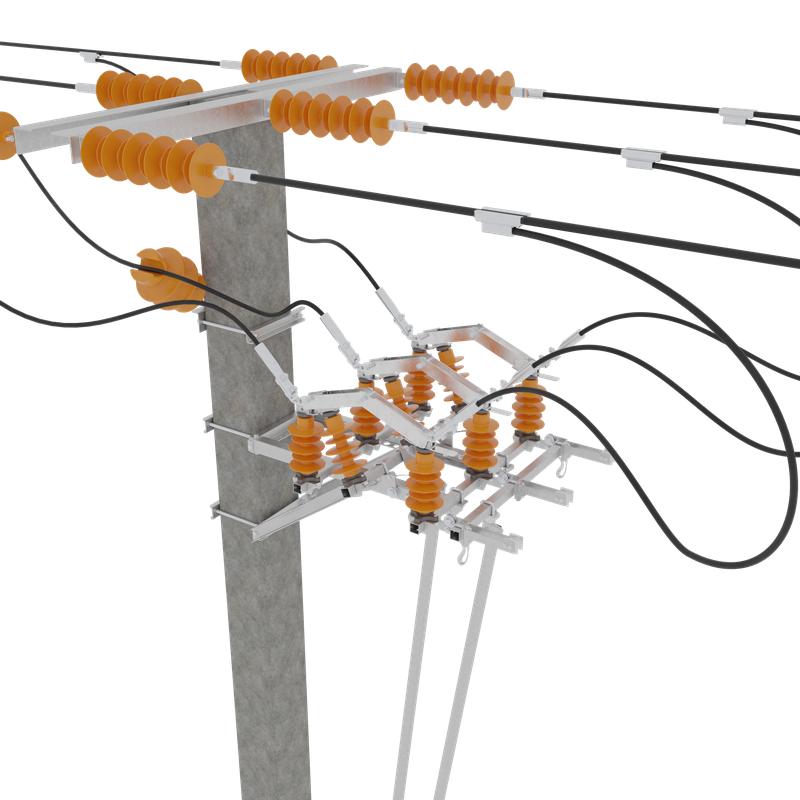  Разъединитель РЛК-10.IV/400 УХЛ1 с приводом и КМЧ ФОРТЕХ 00000014500 фото в каталоге от BTSprom.by