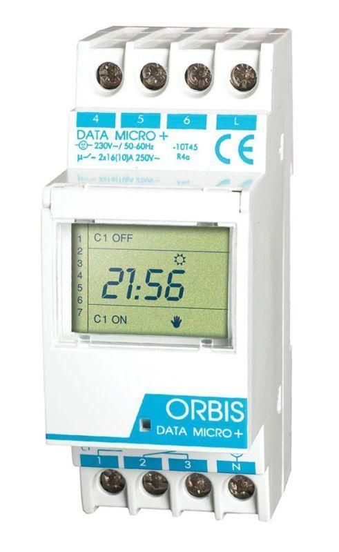 реле времени цифровое data micro+ 1 канал orbis ob172012n от BTSprom.by