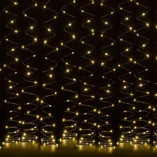  Гирлянда светодиодная "Занавес" 3х3м 240microLED тепл. бел. USB Holiday INZR-01 Intro Б0060435 фото в каталоге от BTSprom.by