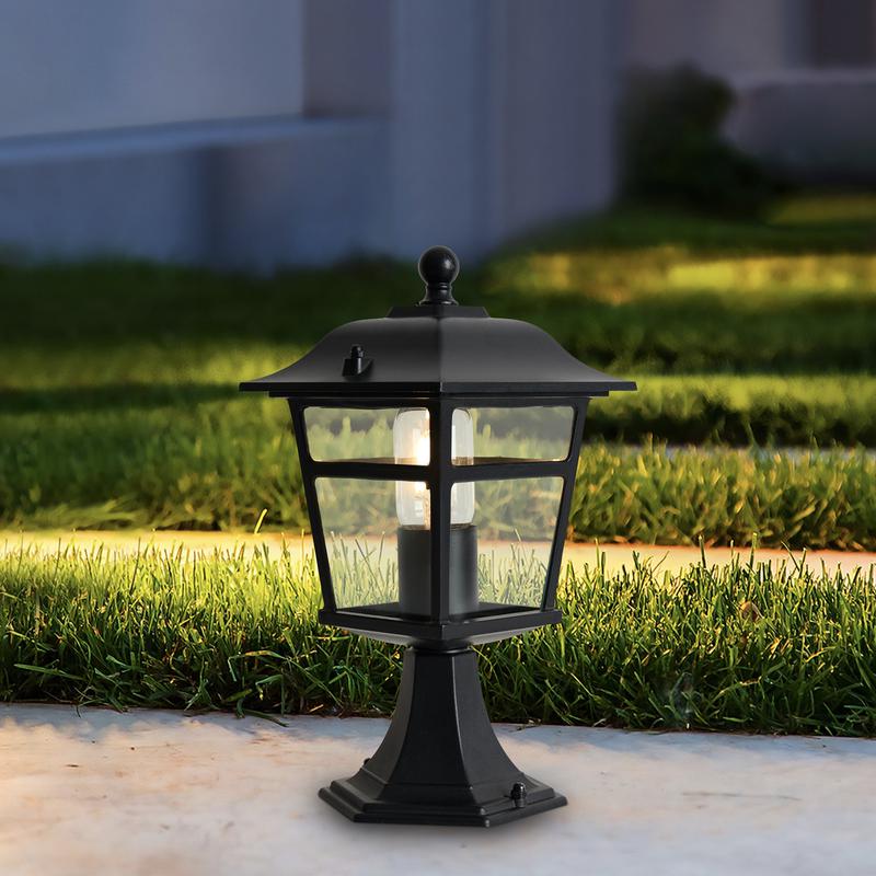  Светильник Noon 1х40Вт E27 IP44 ландшафтный Voltega VGL7213FL-01B фото в каталоге от BTSprom.by