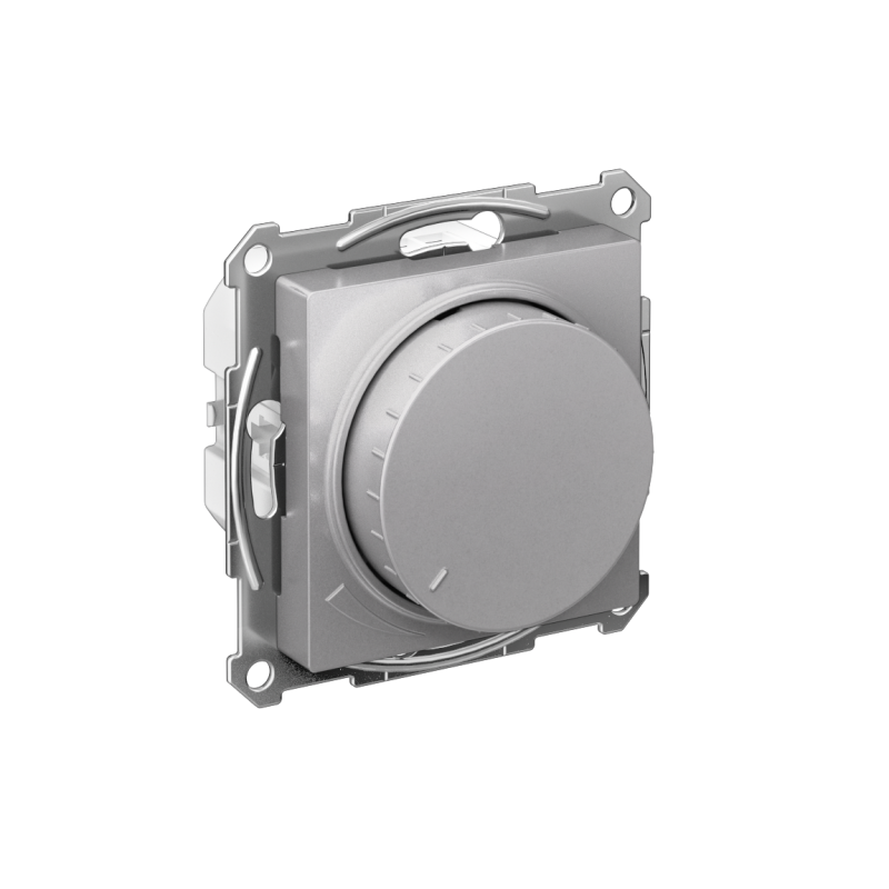 светорегулятор поворотно-нажимной atlasdesign 400вт механизм алюм. se atn000323 от BTSprom.by