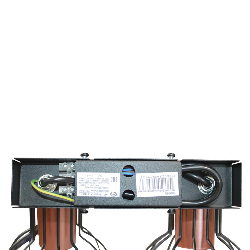  Светильник "Эстель" 521 НББ 01-2х60-111 Е27 ИУ черн. муар медь Элетех 1005404800 фото в каталоге от BTSprom.by