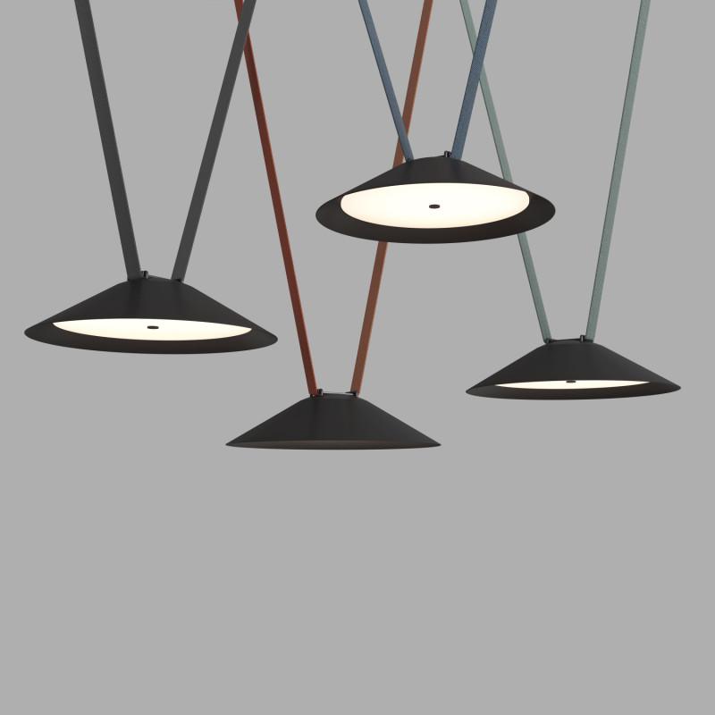  Светильник для трека-ремня Belty Flow 20Вт 4000К IP20 48В DC 300х71мм RA90 120град. со светодиодом алюм. черн. DENKIRS 723159 фото в каталоге от BTSprom.by