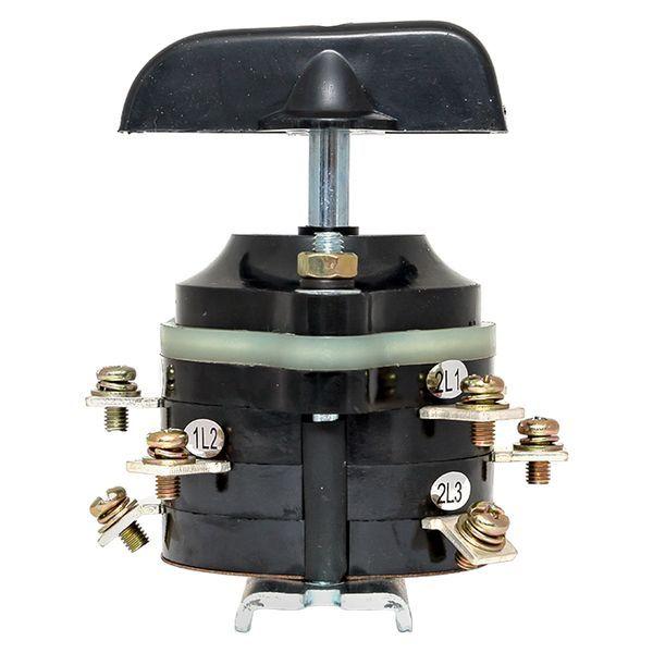  Переключатель пакетный 1-кл. 40А IP00 ПП 3-40/Н2 М3 исп.3 черн. EKF pp-3-40-3 фото в каталоге от BTSprom.by