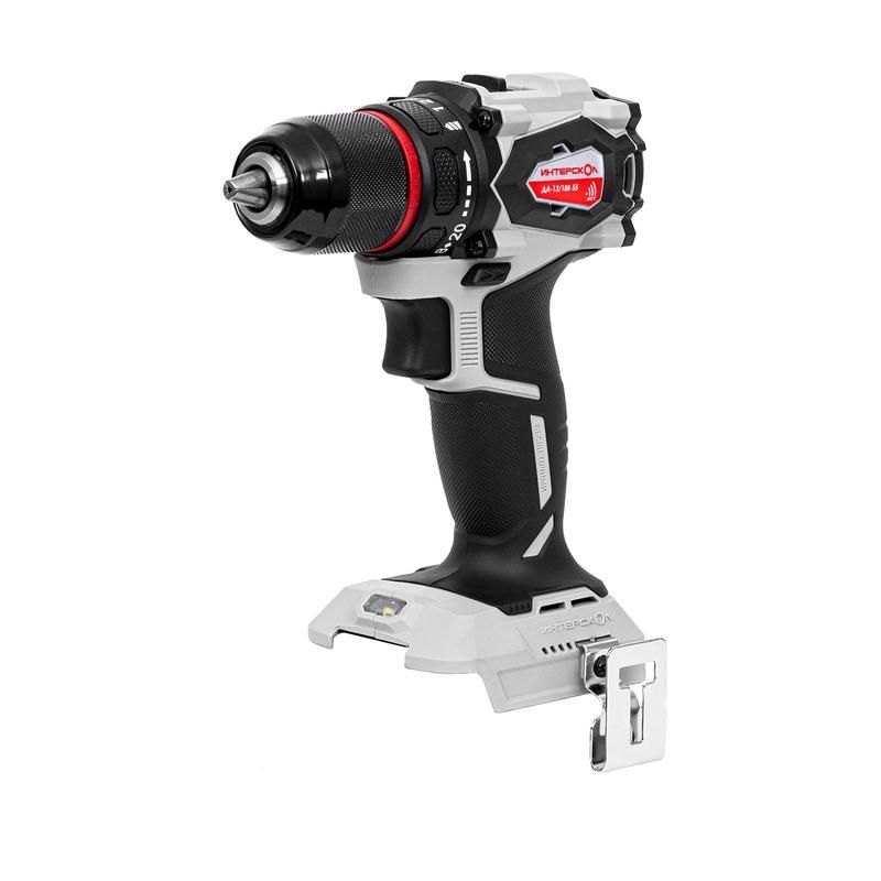 дрель-шуруповерт аккумуляторная да-13/18в 55 li-ion апи 18в 55нм без акб и зу бесщеточная картон интерскол 952.0.0.70 от BTSprom.by
