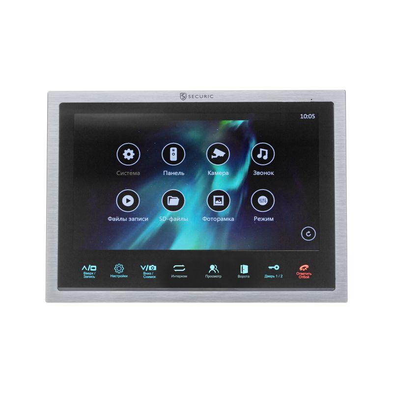  Монитор видеодомофона цветной 101дюйм формата AHD(1080P) с сенсорным управлением детектором движения функцией фото- и видеозаписи (модель AC-439) Rexant 45-0439 фото в каталоге от BTSprom.by