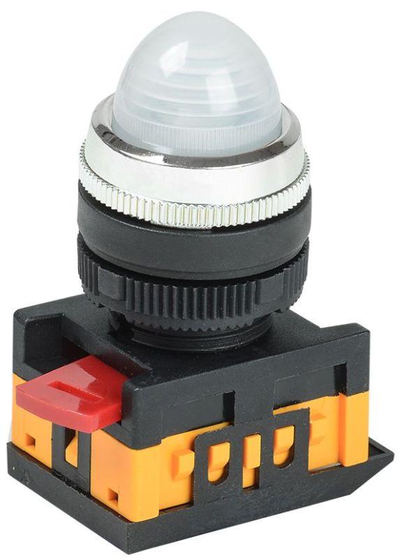 лампа светосигнальная al-22 d22мм 240в ac бел. цилиндр неон iek bls20-al-k01 от BTSprom.by